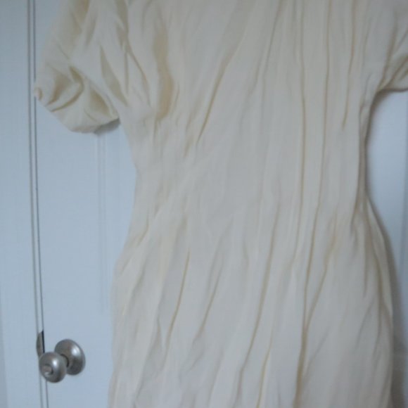 COS Cream Midi Dress - Size 8 (New with Tag!) - Picture 2 of 4